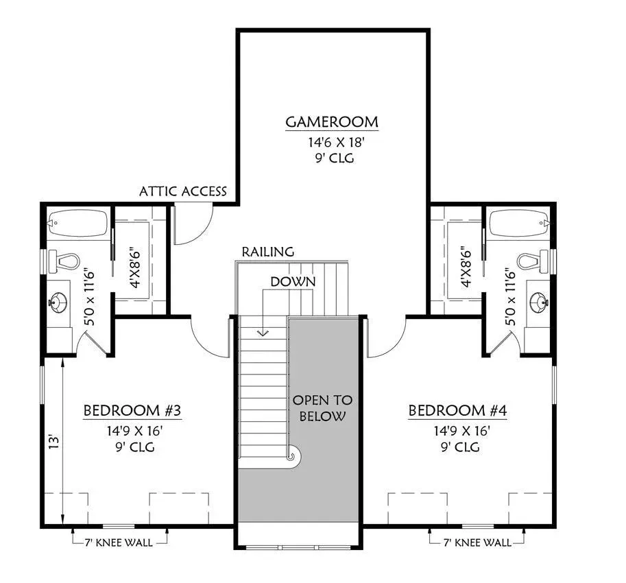 Spacious 4-Bedroom Home with Expansive Porches