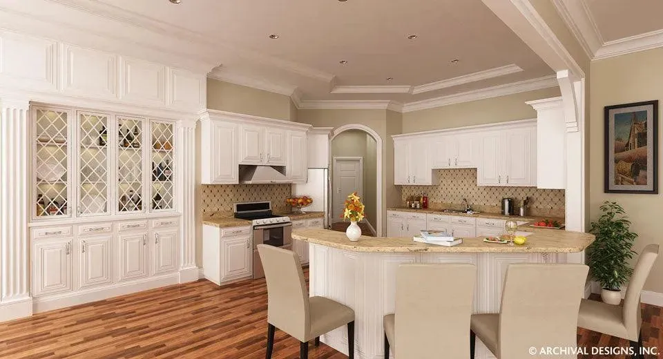 Spacious 4-bedroom home with luxury features and open layout.