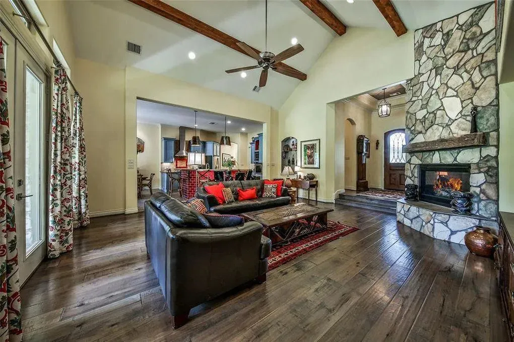Spacious 4-bedroom home with luxury features and open layout.