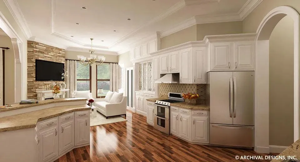 Spacious 4-bedroom home with luxury features and open layout.