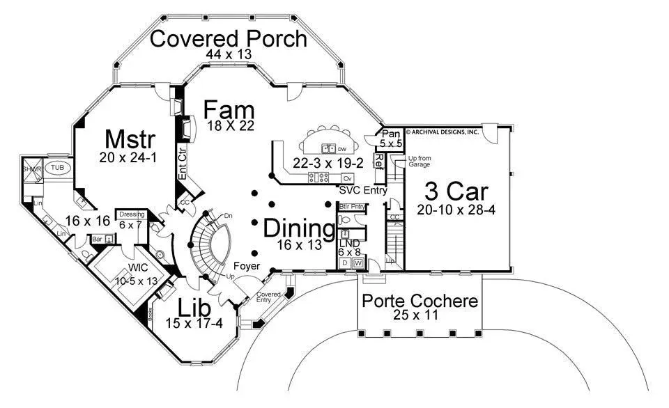 Spacious 5-Bedroom Home with Expansive Living Areas and Basement