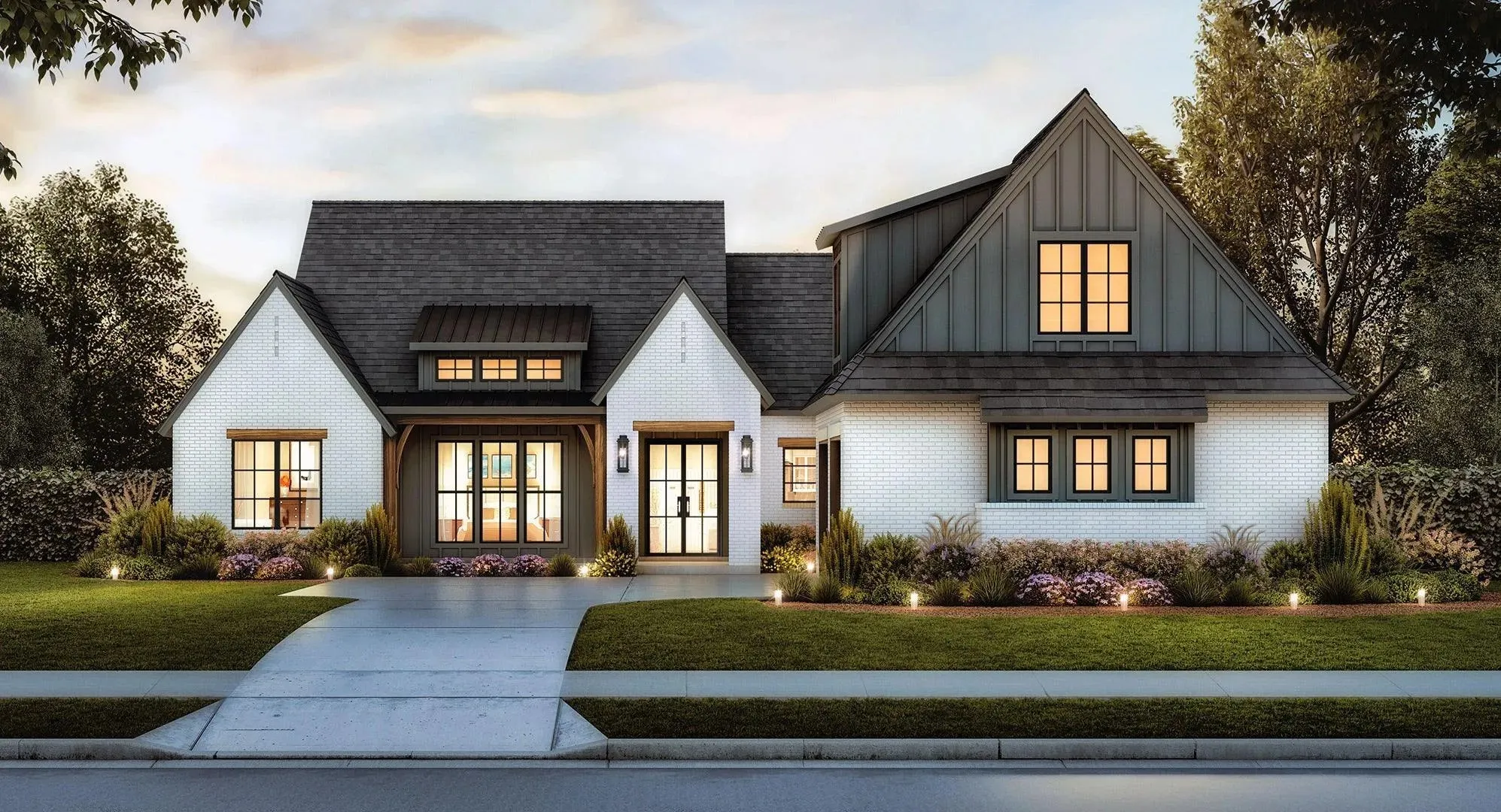 Spacious Family Home Plan with Bonus Room and Ample Outdoor Space