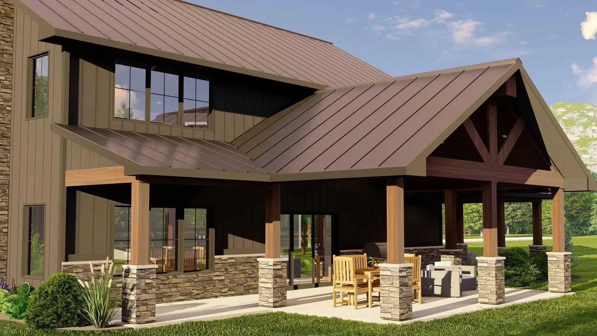 Spacious Family Home with Inviting Wraparound Porch and Workshop