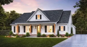 Spacious House Plan: 4 Bedrooms, 1985 sq ft