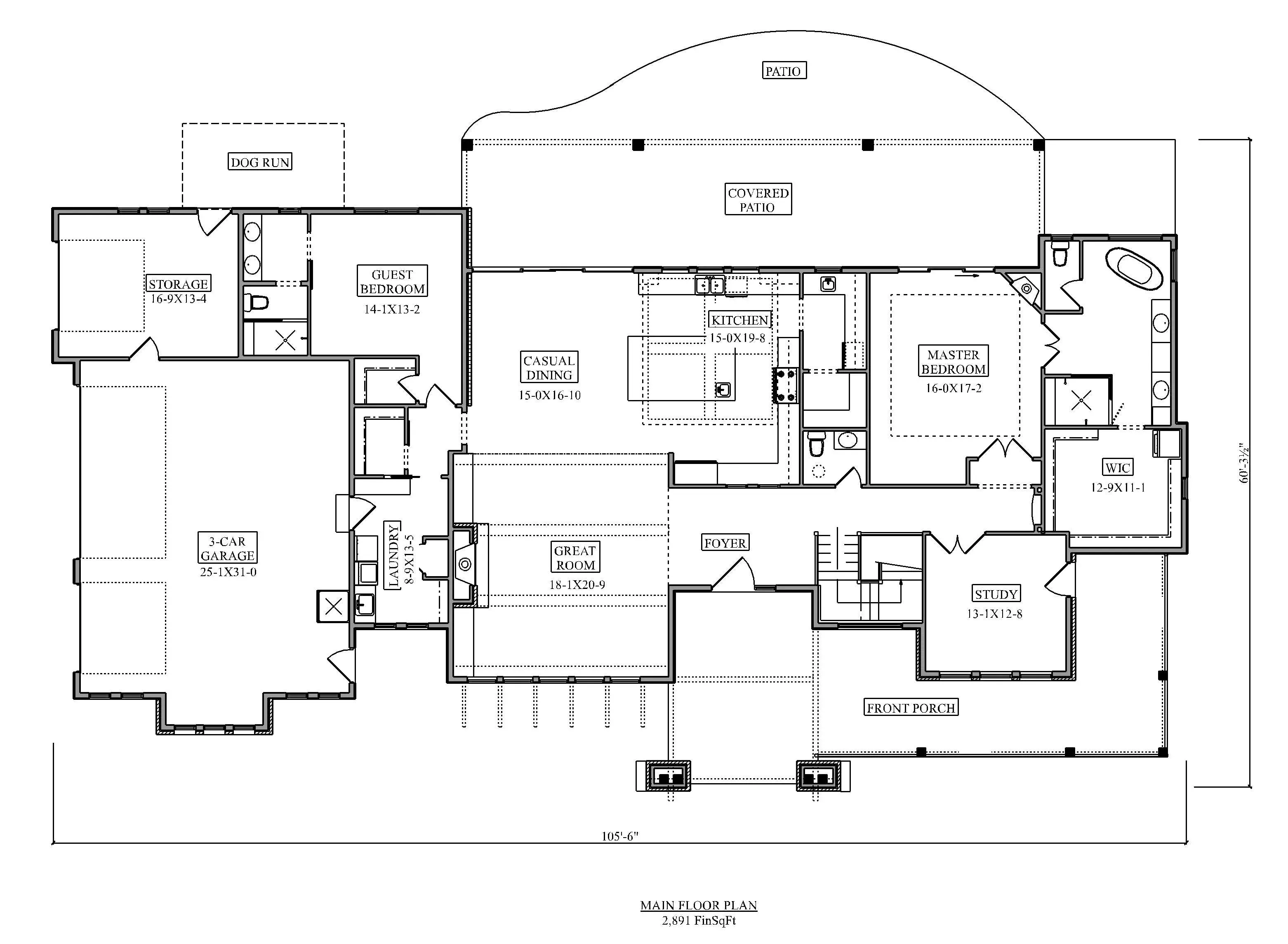 Spacious Two-Bedroom Home with Daylight Basement and Expansive Porches