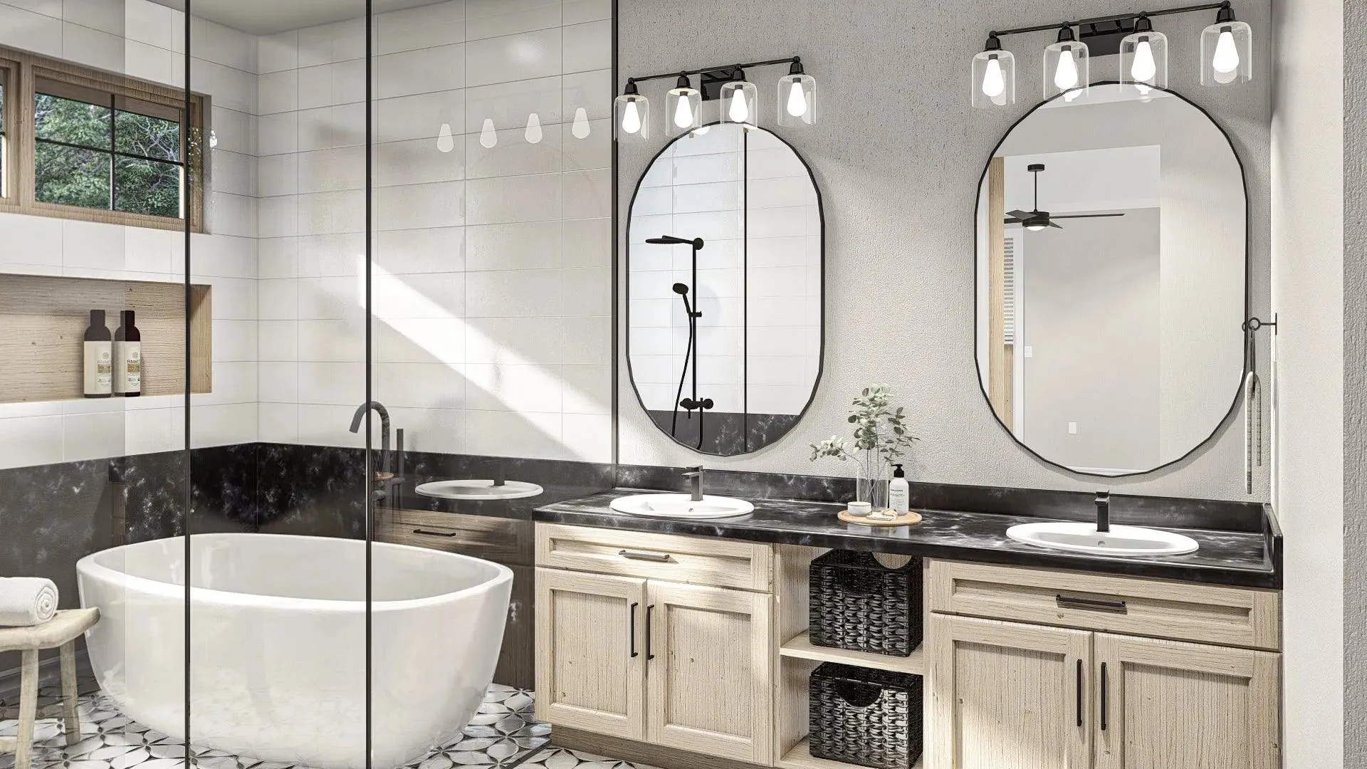 Stylish 4-Bedroom Home with Spacious Living and Inviting Porches