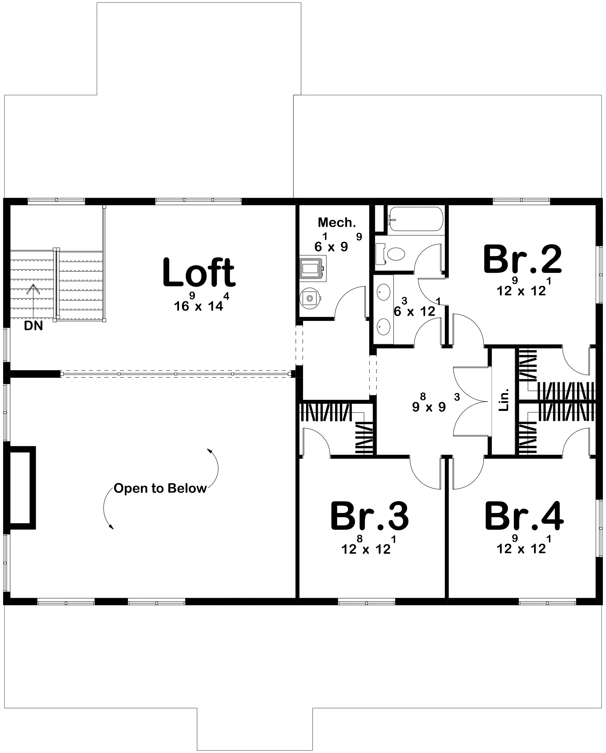 Stylish 4-Bedroom Home with Spacious Living and Inviting Porches