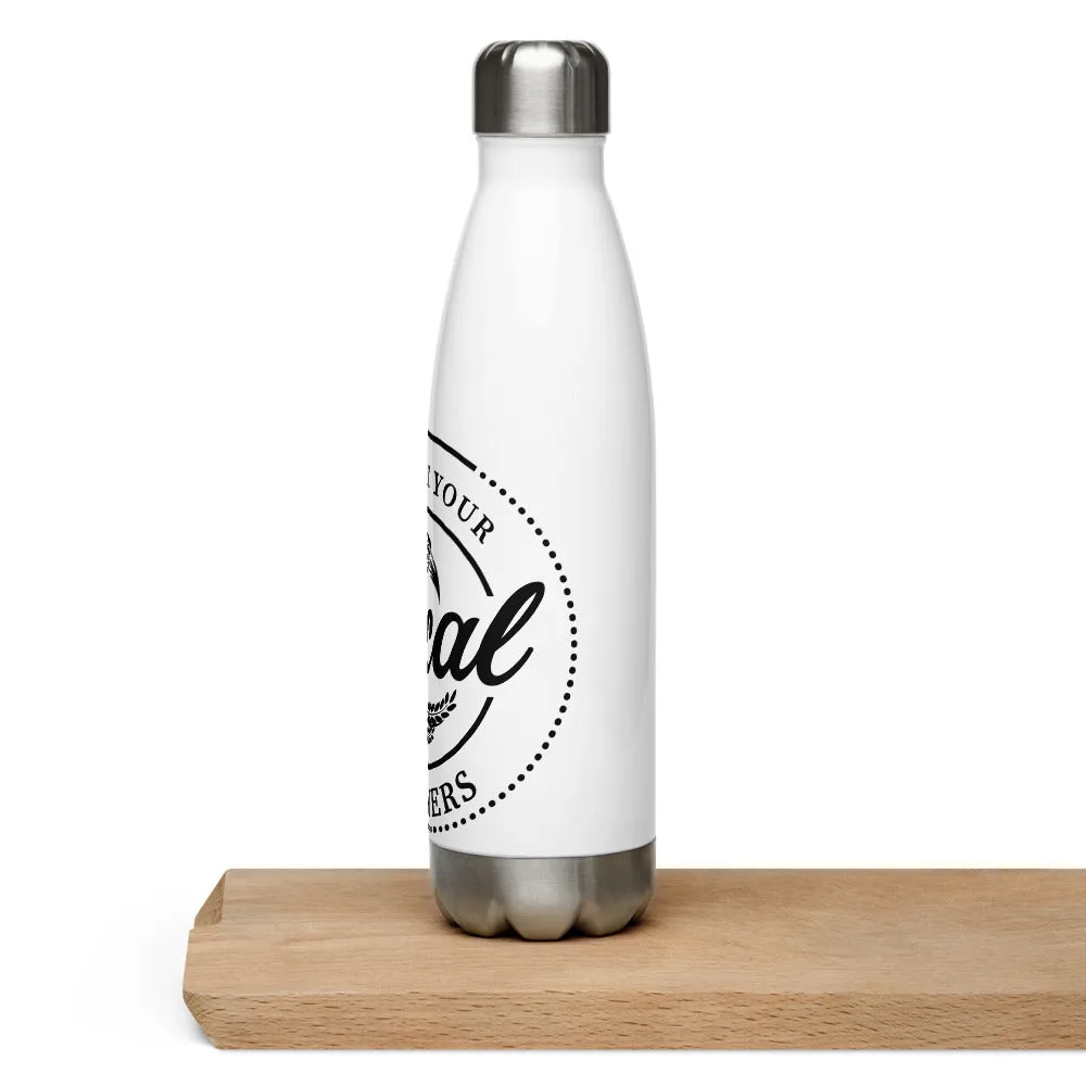 Support Farmers Stainless Steel Water Bottle