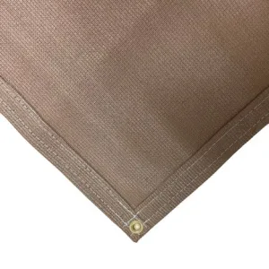 Tan 86% Super Shade Mesh Tarp 8' x 20'