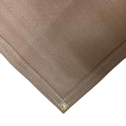 Tan 86% Super Shade Mesh Tarp 8' x 20'