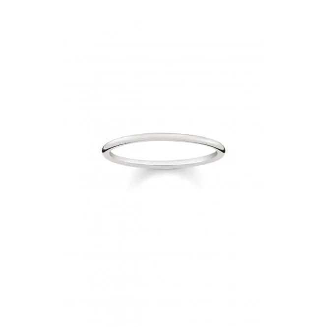 Thomas Sabo Sterling Silver Band Ring TR2123-001-12