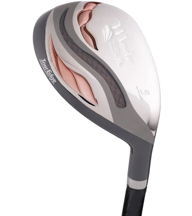 Tour Edge Moda Silk Womens Complete Golf Set - Cart Bag- Black/Rose Gold