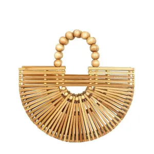 Trendsetting Bamboo Bag with Stylish Design