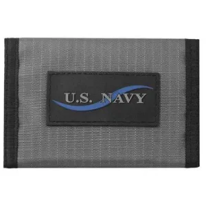 U.S. Navy Wallet, Silver