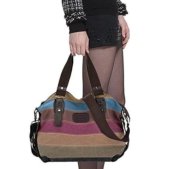 Valencia Canvas Shoulder Bag