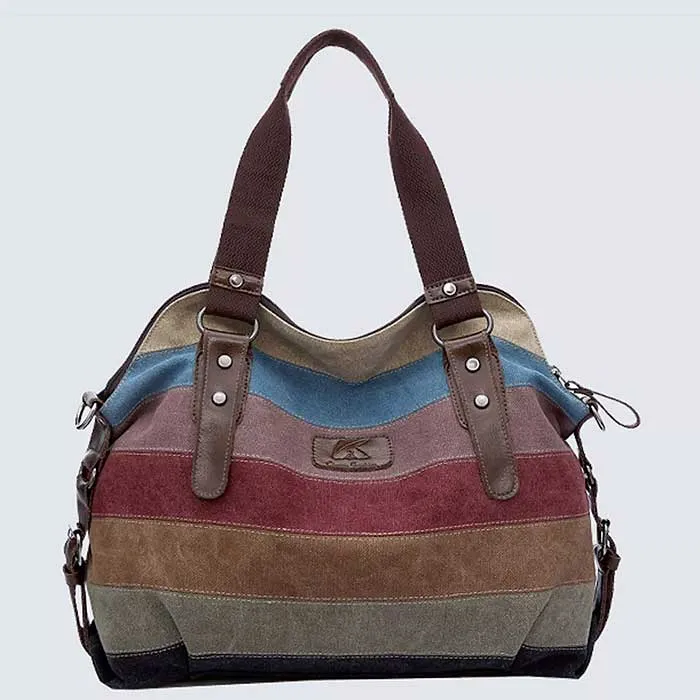 Valencia Canvas Shoulder Bag