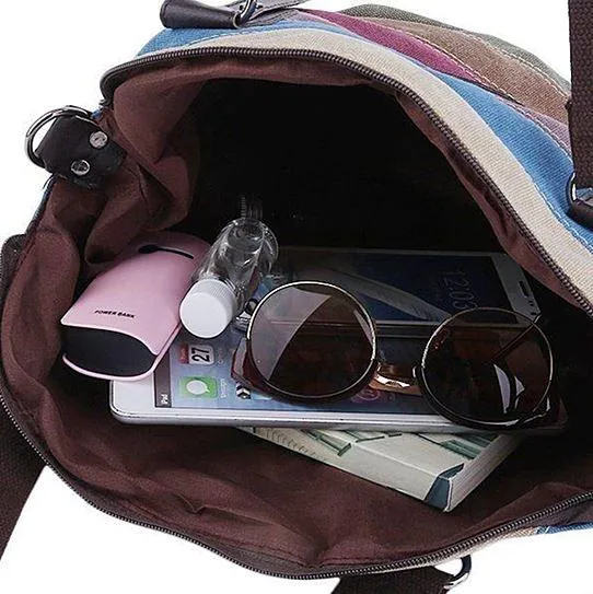 Valencia Canvas Shoulder Bag