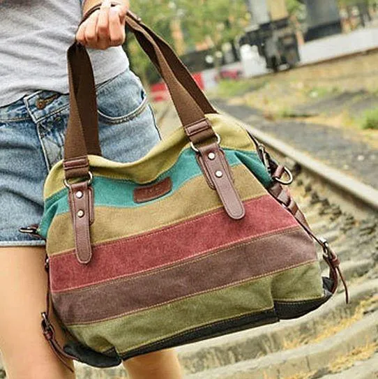 Valencia Canvas Shoulder Bag