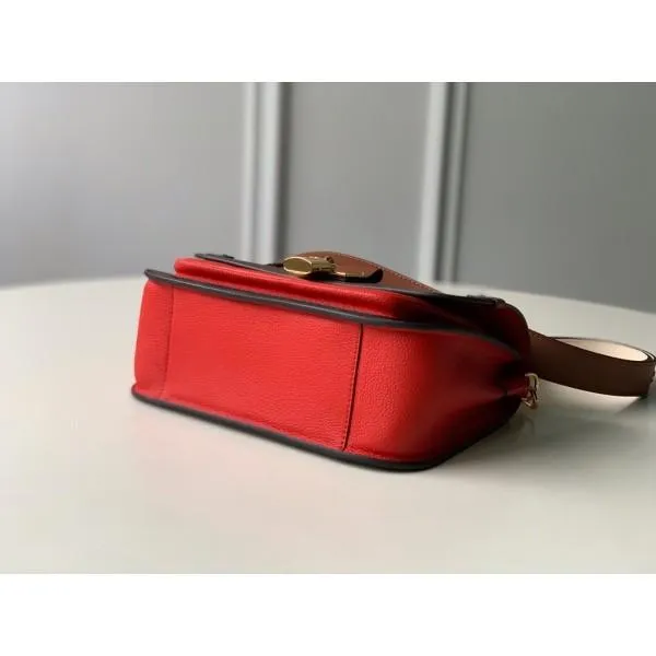 Vaugirard Monogram Canvas Messenger Top Handle Bag M44548 Red 2019 Collection