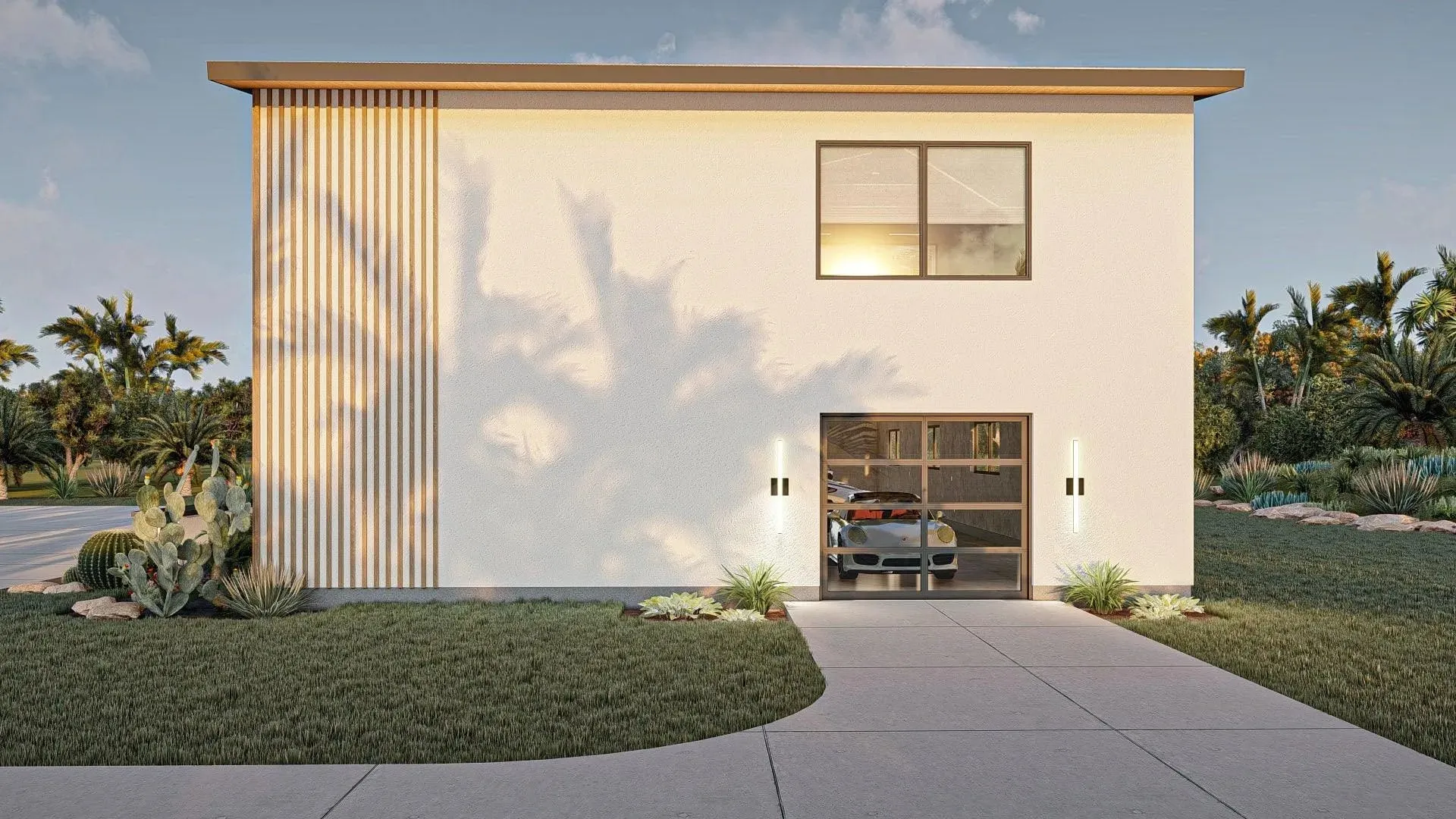 Versatile Garage Plan with Loft and Spacious Workshop Area