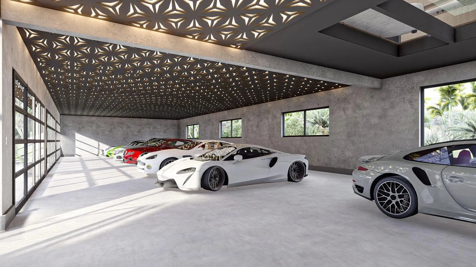 Versatile Garage Plan with Loft and Spacious Workshop Area