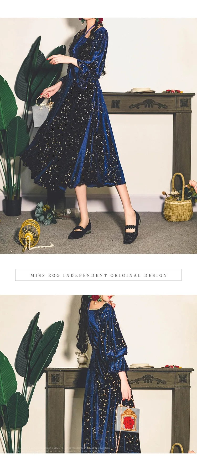 Vintage Charming Party Dress