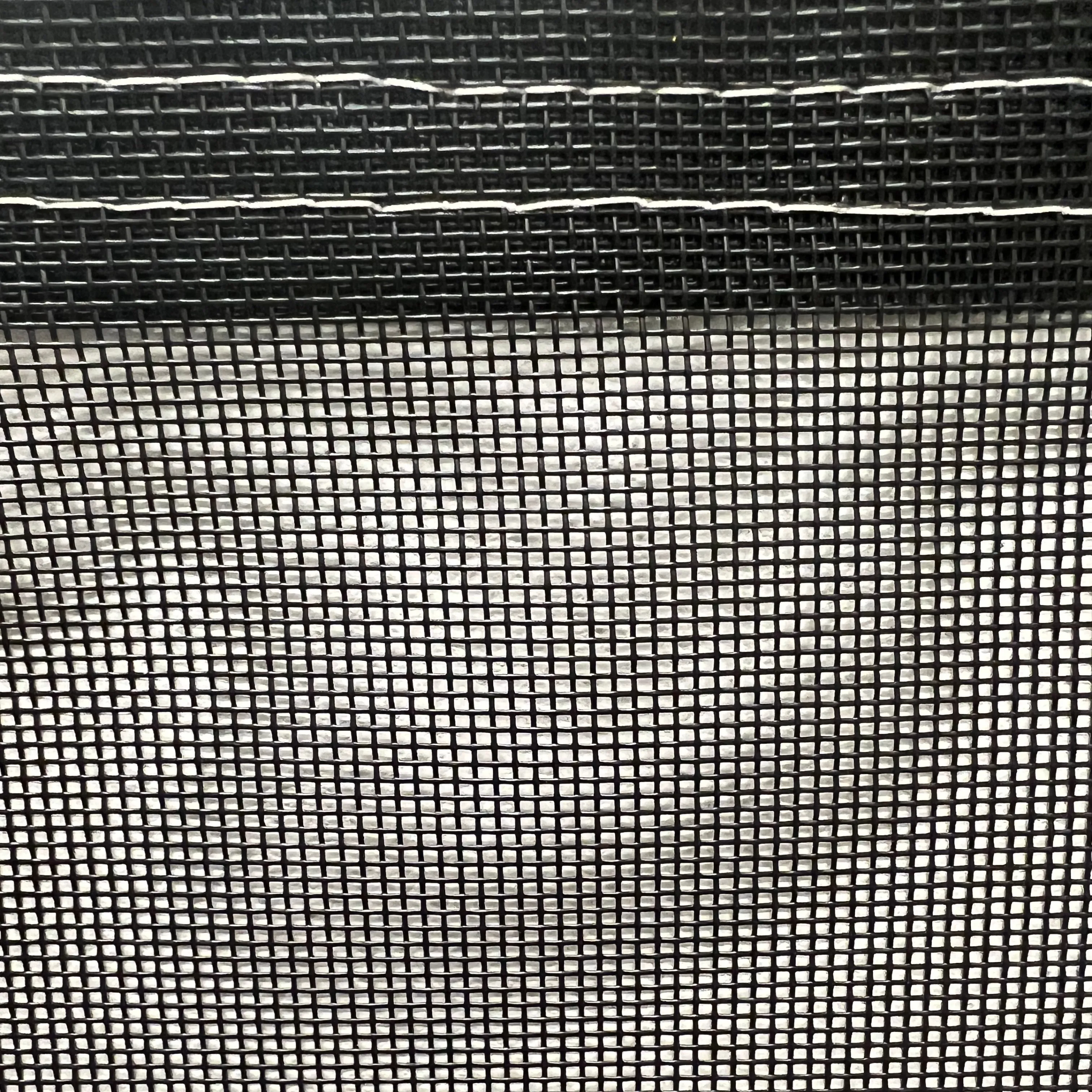 Vinyl Mesh Tarp - Black - 10' x 16'