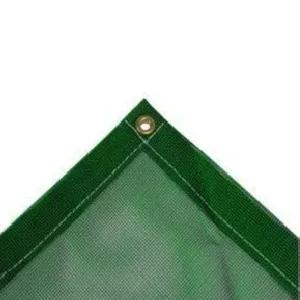 Vinyl Mesh Tarp - Green - 20' x 30'