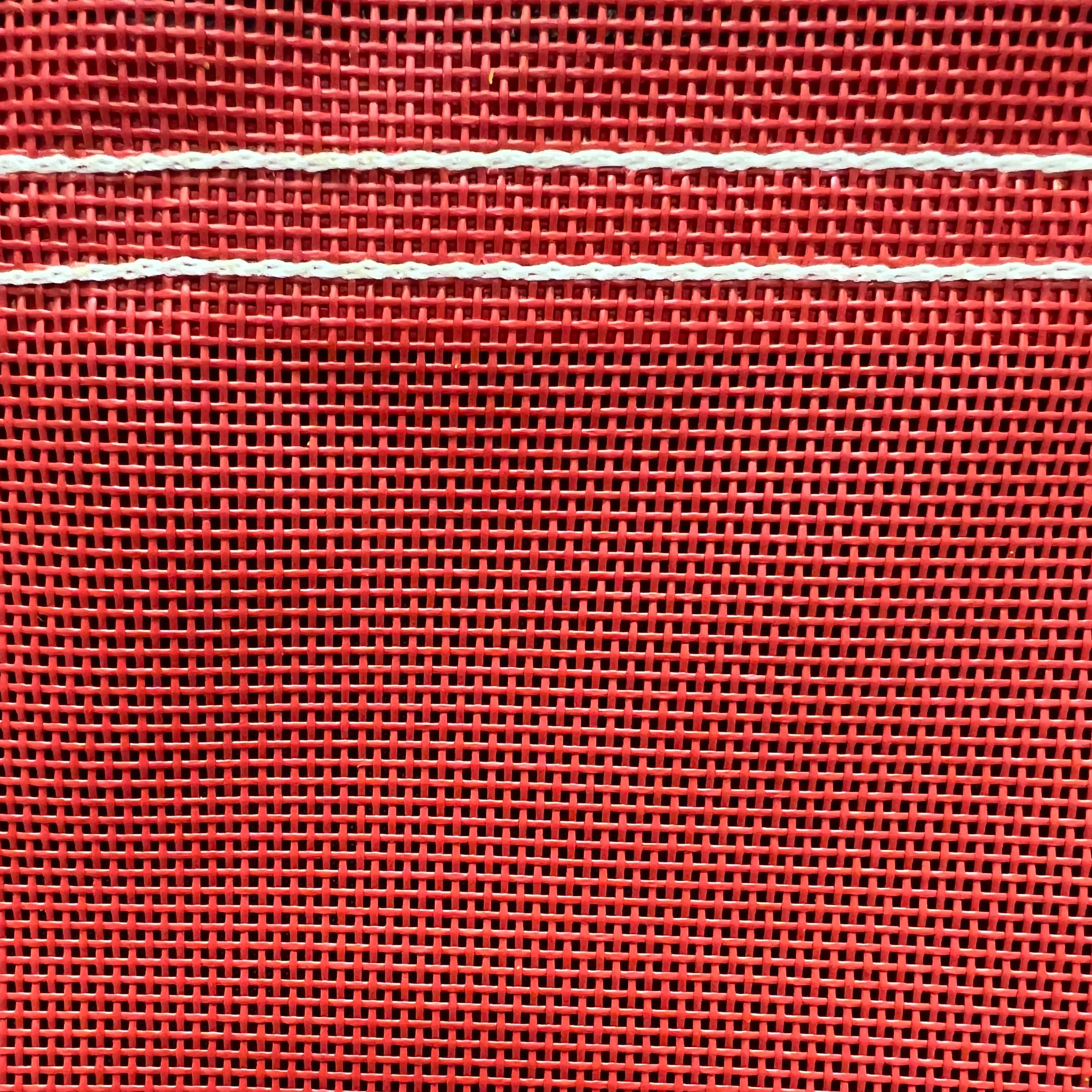Vinyl Mesh Tarp - Red - 5' x 7'