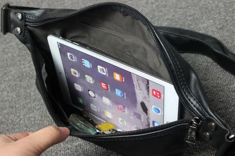 Vvsha  Christmas Gift Pu Sports Messenger Bag