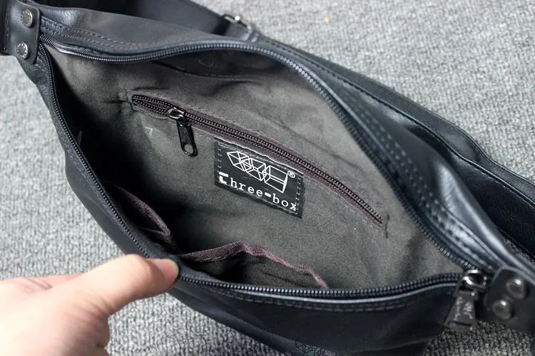 Vvsha  Christmas Gift Pu Sports Messenger Bag