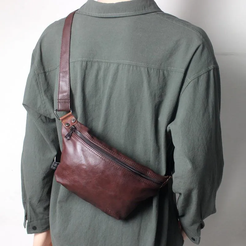 Vvsha  Christmas Gift Pu Sports Messenger Bag