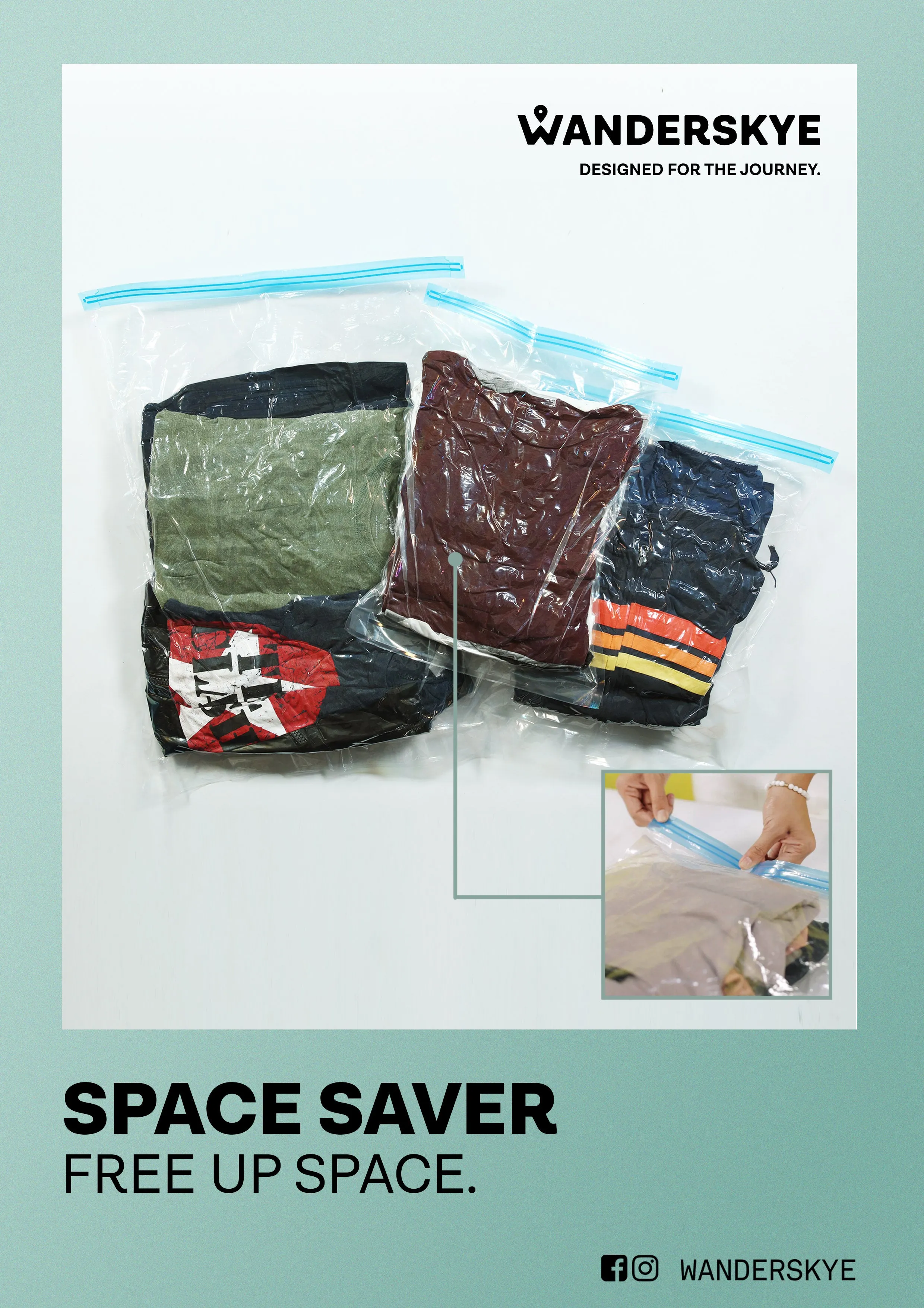 Wanderskye Space Saver Compression Bag