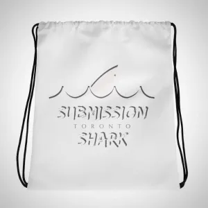 Wavy White | Drawstring bag | Submission Shark