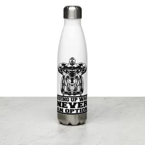 WCBB Design #1 Stainless Steel Water Bottle