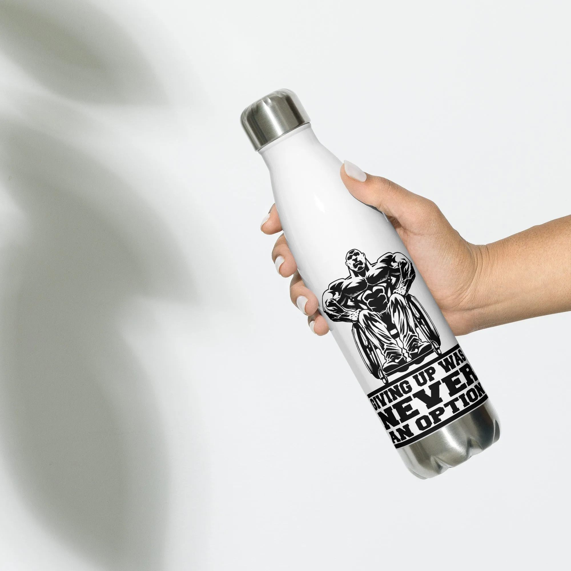 WCBB Design #1 Stainless Steel Water Bottle