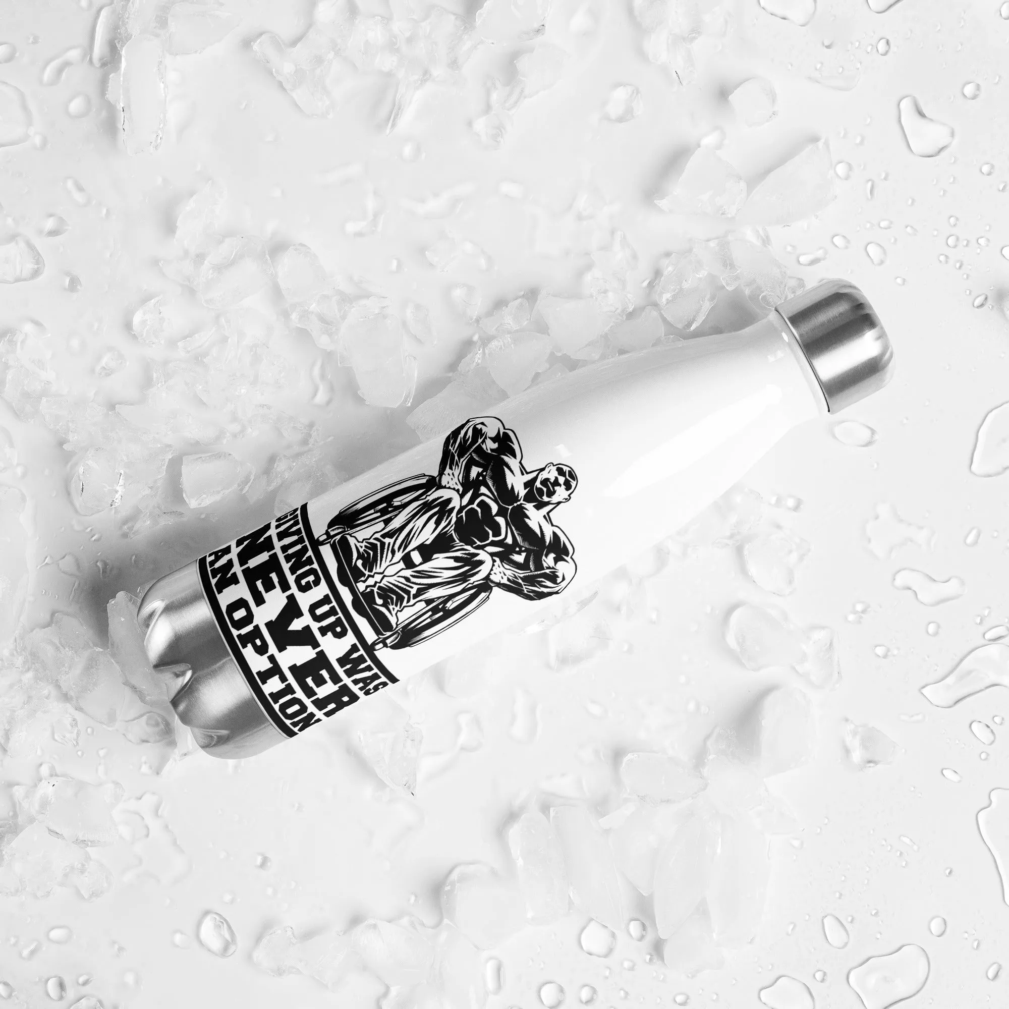 WCBB Design #1 Stainless Steel Water Bottle