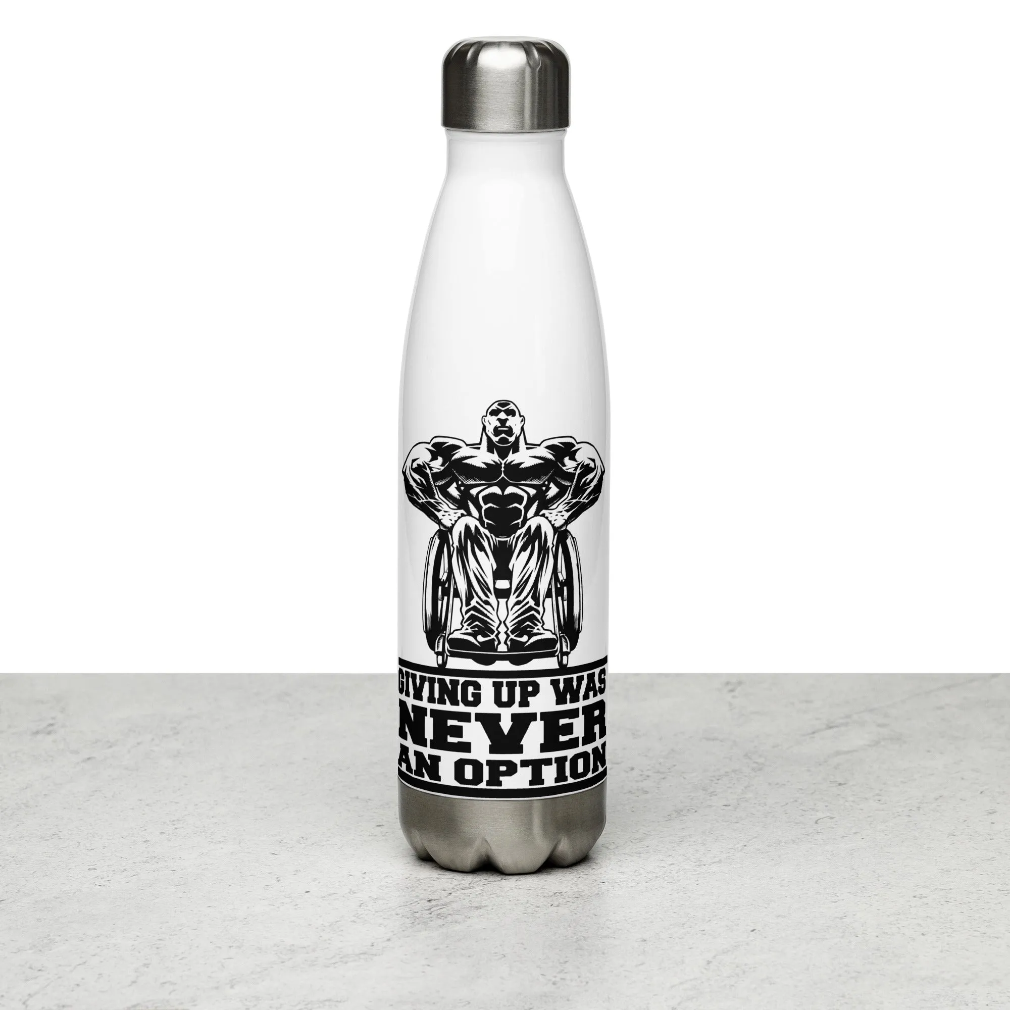 WCBB Design #1 Stainless Steel Water Bottle