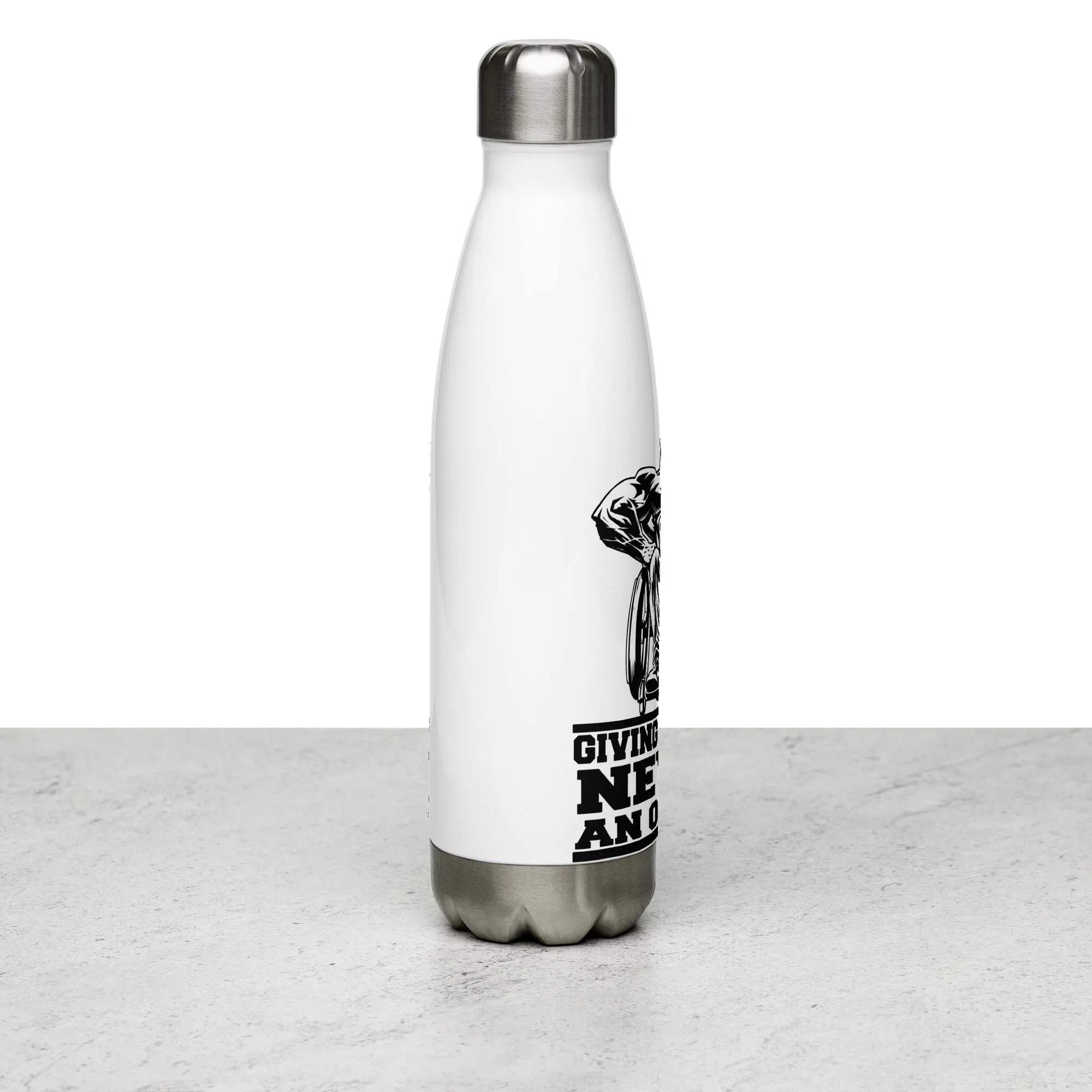 WCBB Design #1 Stainless Steel Water Bottle