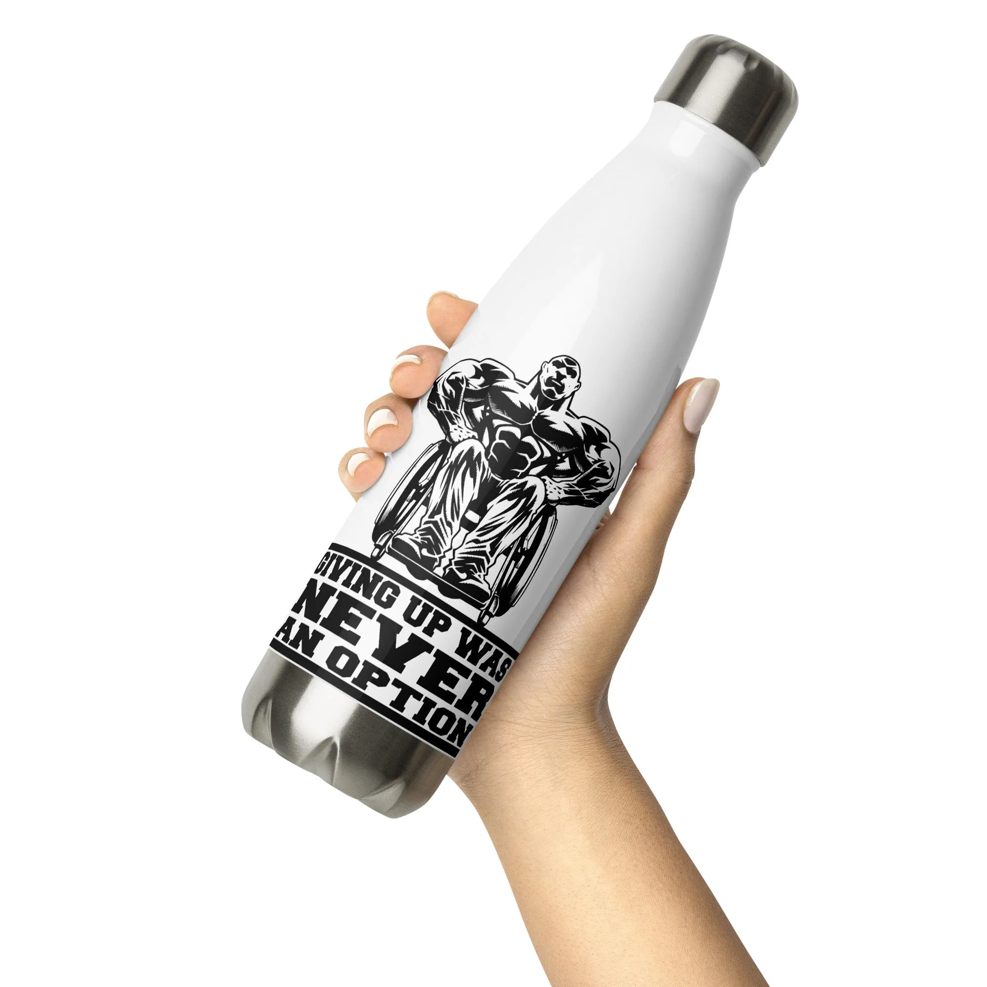 WCBB Design #1 Stainless Steel Water Bottle