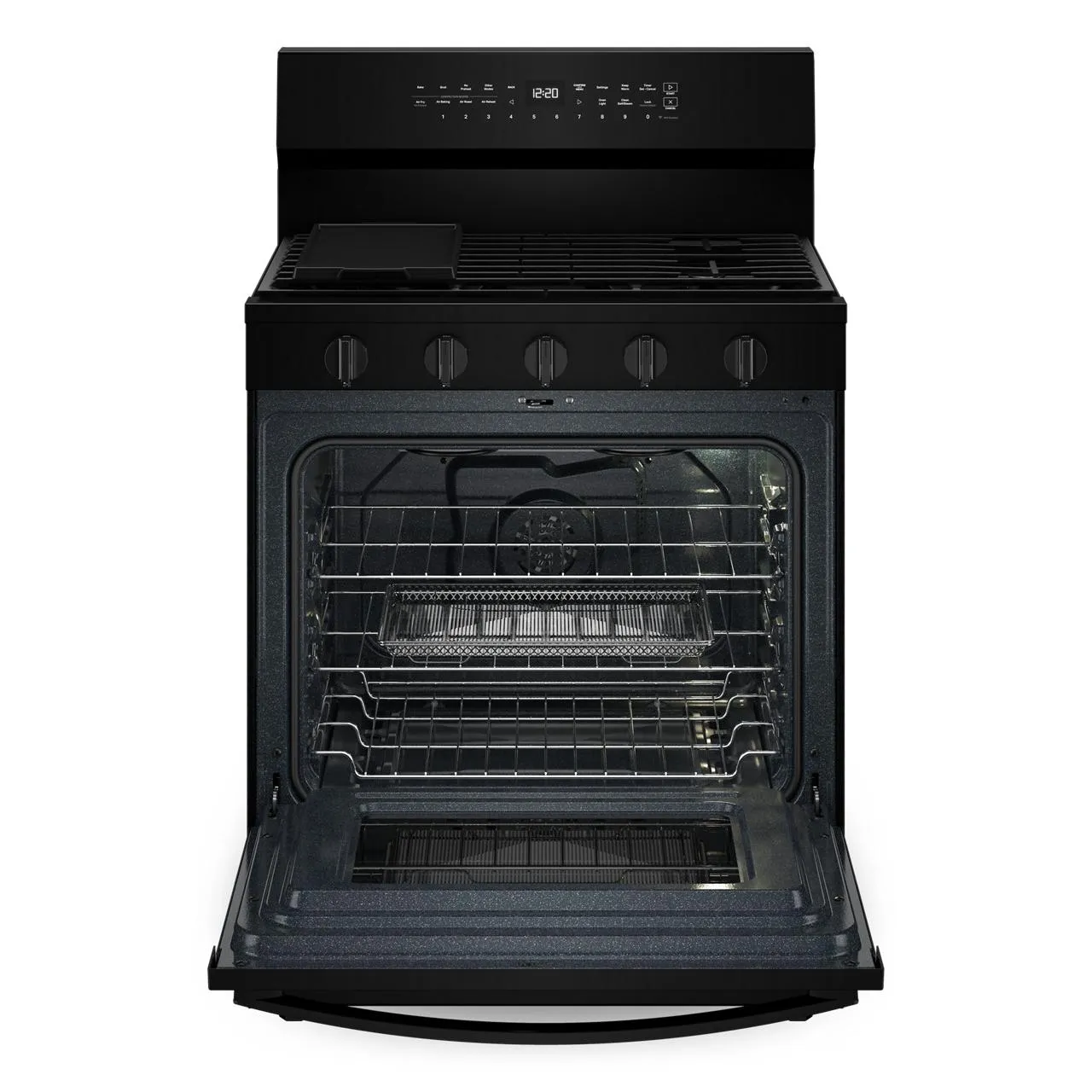 Whirlpool 30-inch Freestanding Gas Range with Air Fry Technology WFGS7530RB