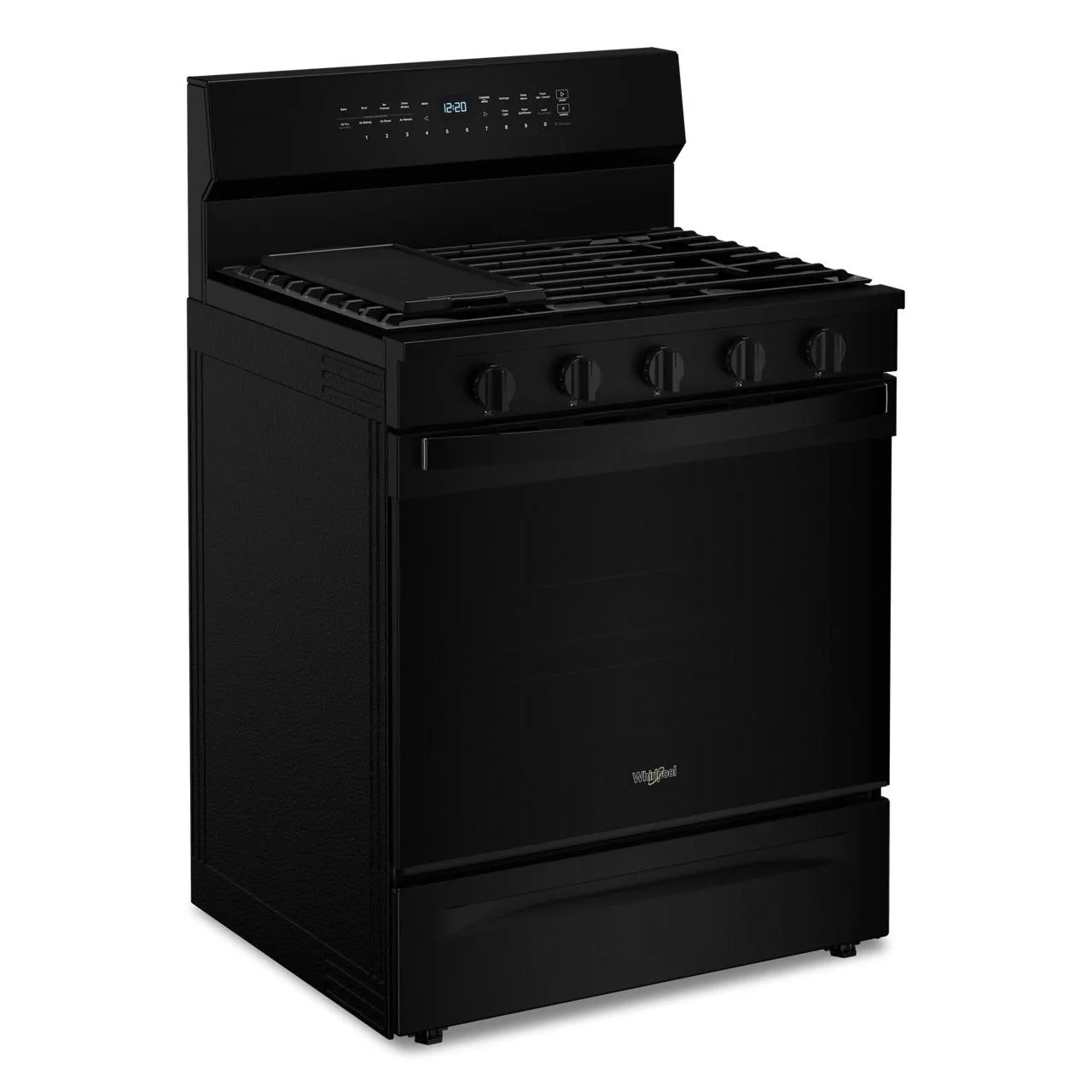 Whirlpool 30-inch Freestanding Gas Range with Air Fry Technology WFGS7530RB