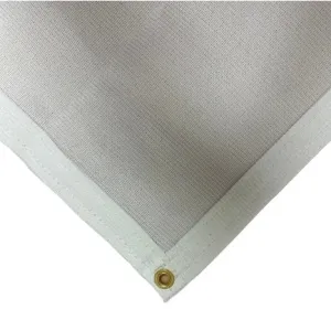 White 86% Super Shade Mesh Tarp 10' x 10'