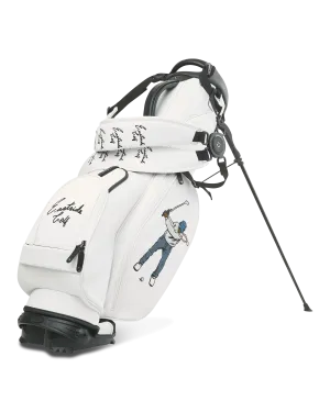 White Eastside Golf Stand Bag