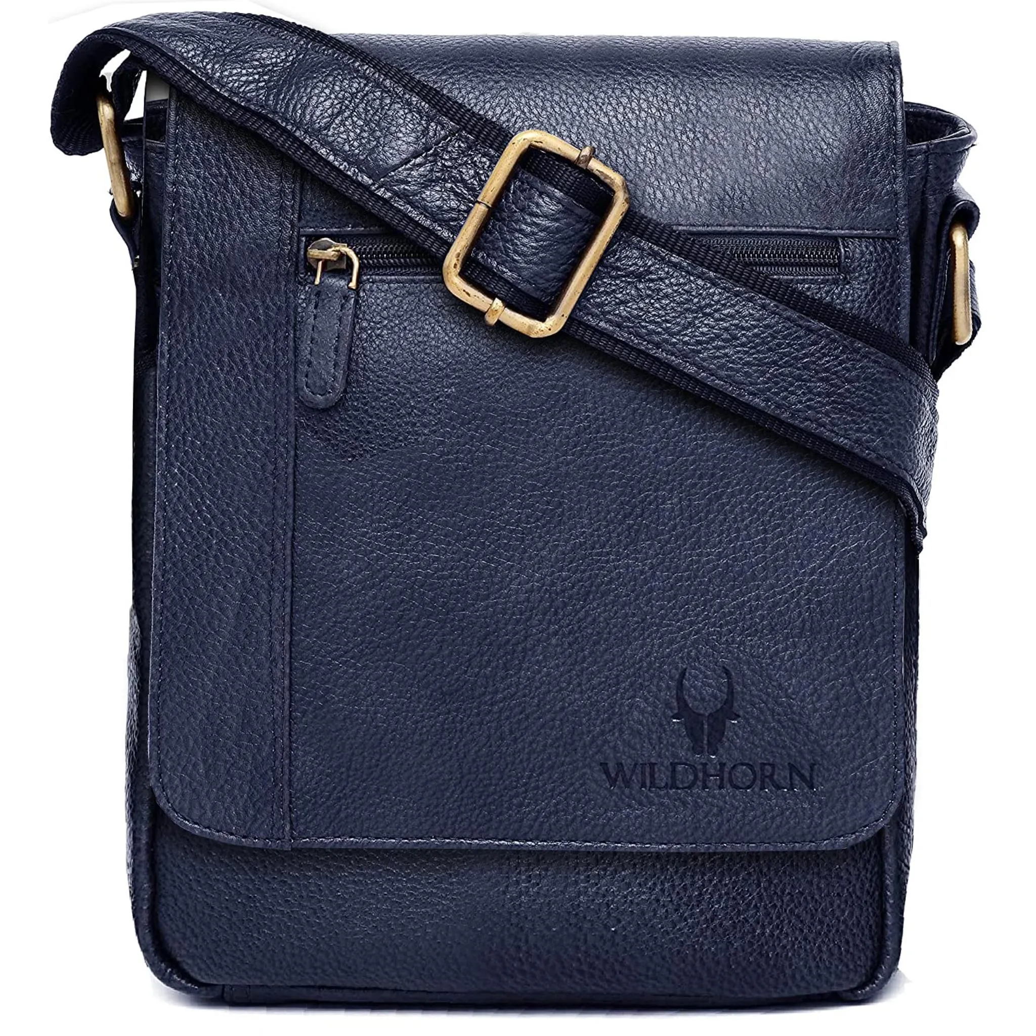 WHITEFIELD Leather Sling Bag for Men