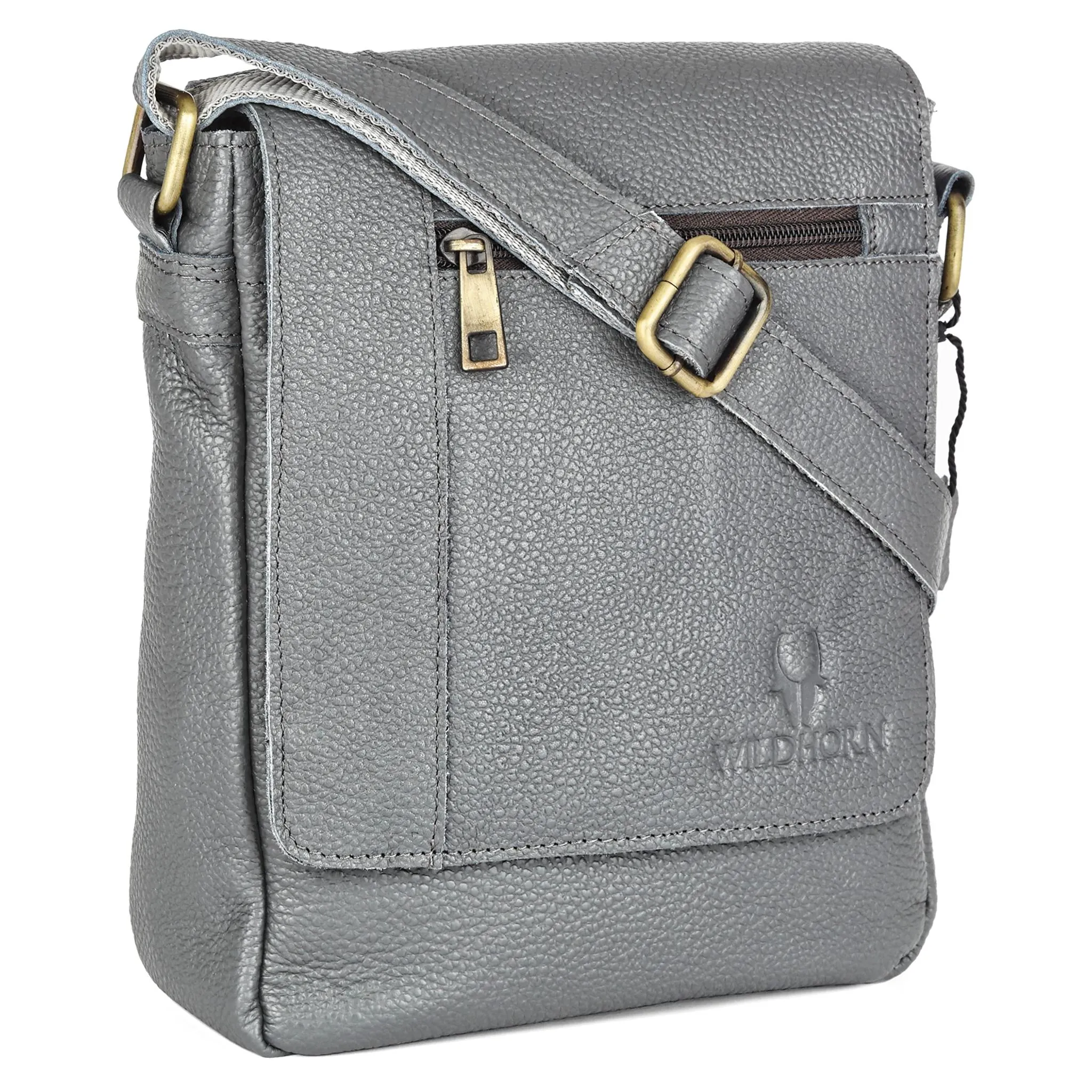WHITEFIELD Leather Sling Bag for Men