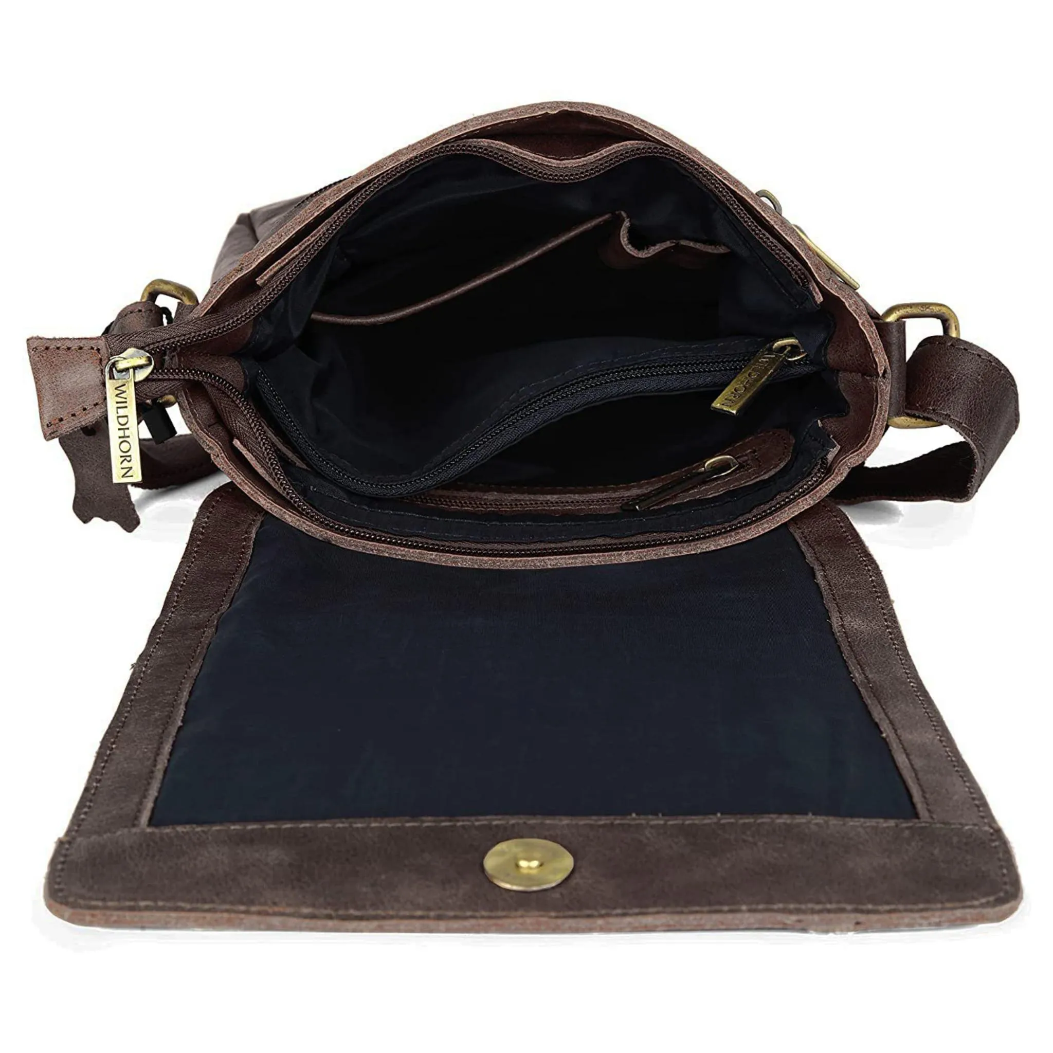 WHITEFIELD Leather Sling Bag for Men