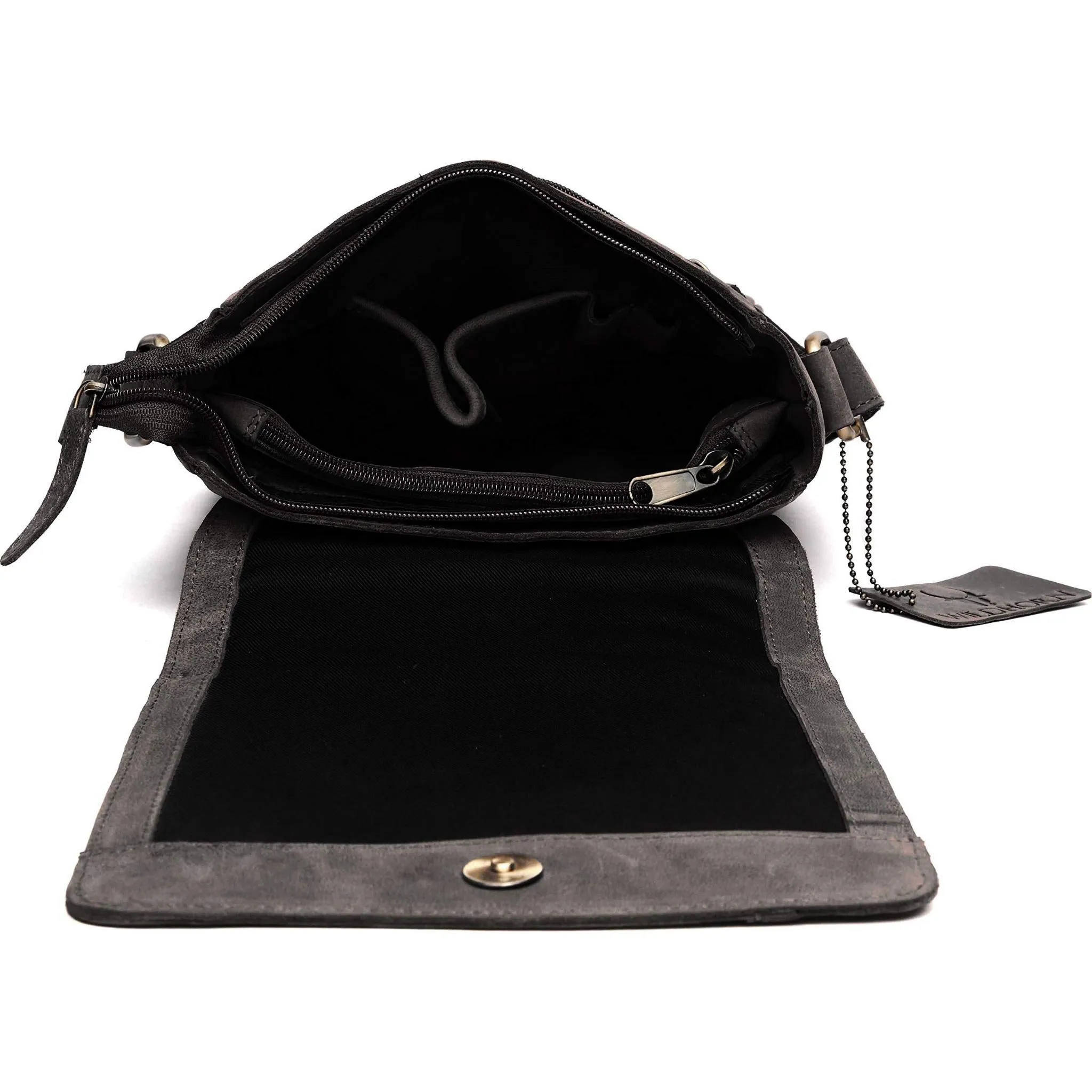 WHITEFIELD Leather Sling Bag for Men