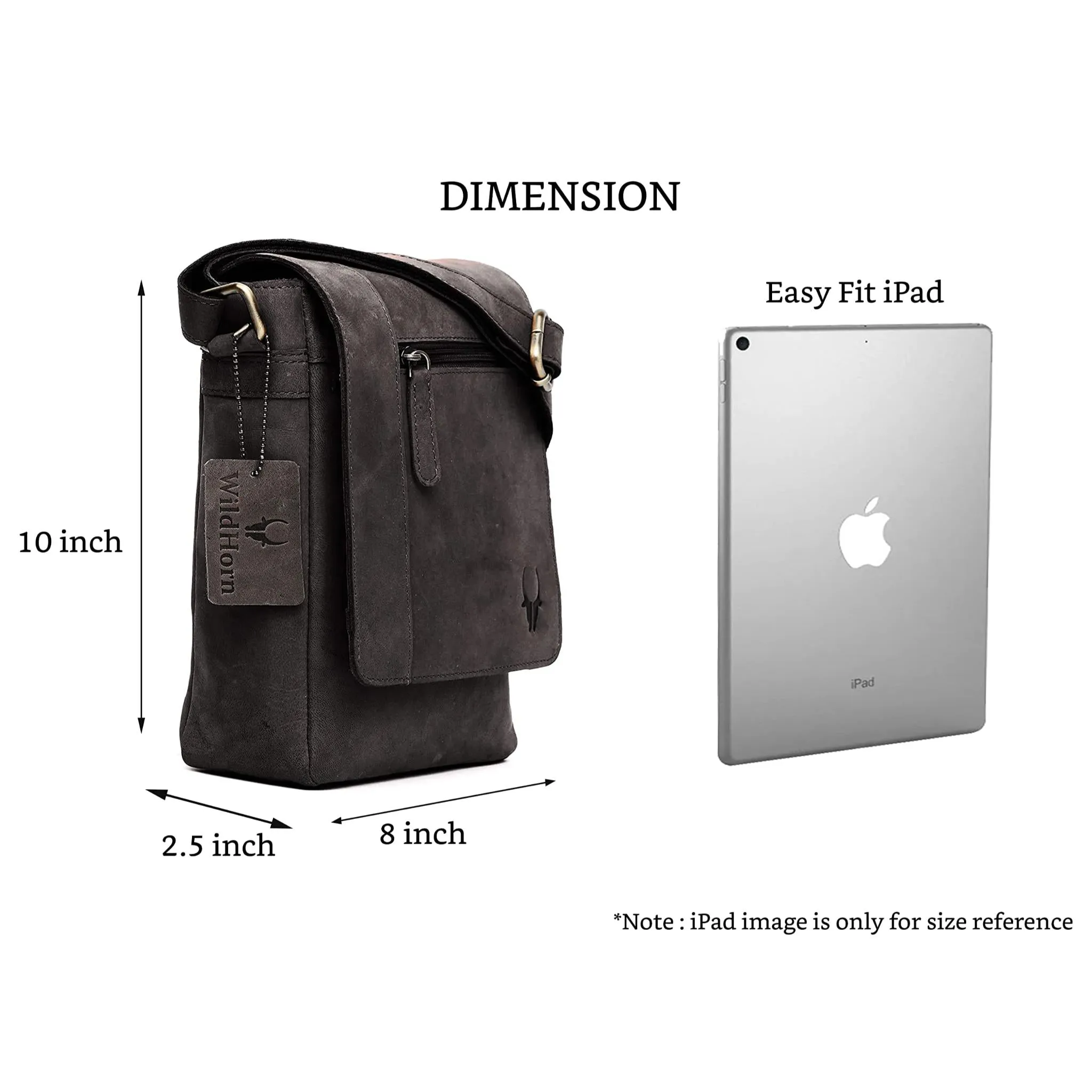 WHITEFIELD Leather Sling Bag for Men