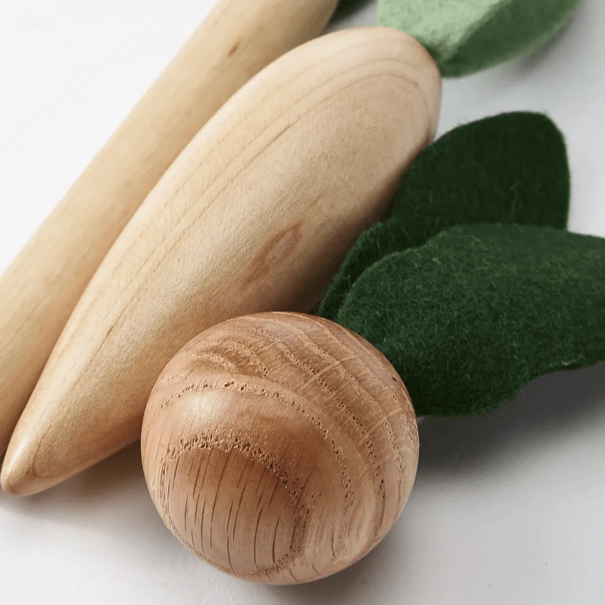 Wooden Veggies Play Food Set